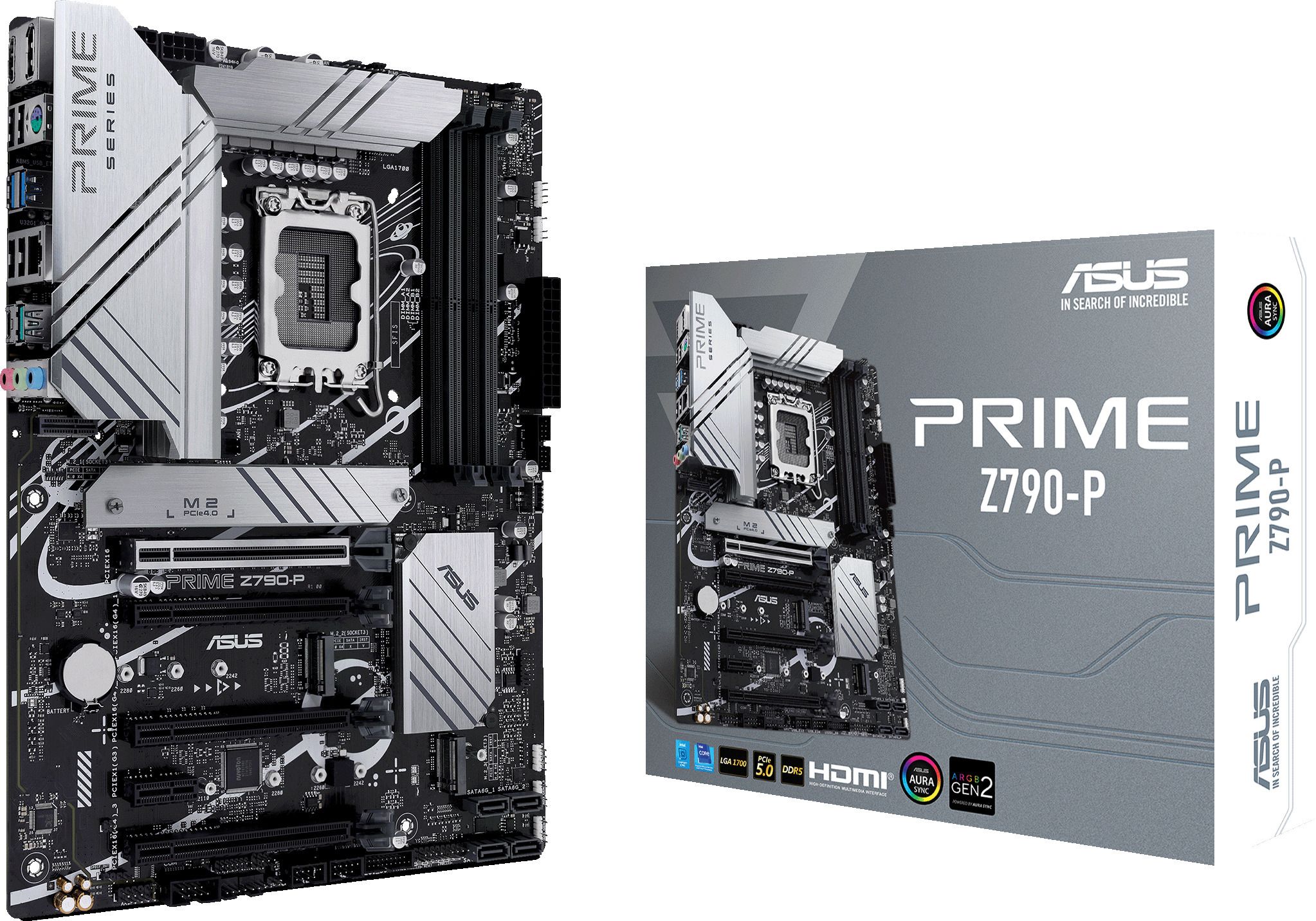 ASUS PRIME Z790-P MB LGA1700 4xDIMM DDR5 3xM.2 4xSATA